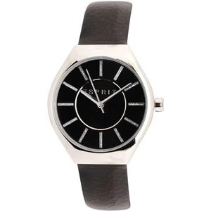 Esprit Womens analoge klassieke quartz horloge met lederen band ES1L004L0025, Riem