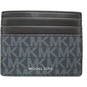 Michael Kors Men's Cooper Tall Card Case Wallet (Admiral Blue)