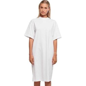 Urban Classics - Jurk - Wit - Jersey