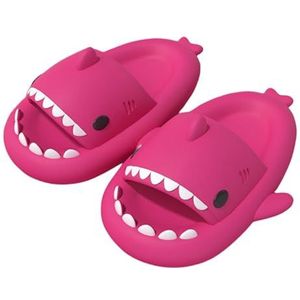 Nieuwe haai pantoffels, badschoenen, haaien, slippers, neutraal, badhuisschoenen, zomer, antislip, huispantoffels, A2, 36/37 EU