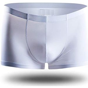 Boxershort Voor Heren Zomer Ultradun Ademend Ondergoed 35,09 G Gewicht 0,025 Cm Dunne Ijszijde Stof Enkellaagse U Convexe Warmteafvoer Snel Geschikt Voor Vier Seizoenen