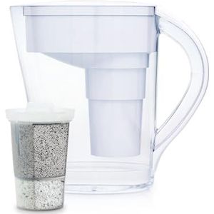 Wessper Waterfilter Kkan 2.5L Aquapro met 1 alkalisch filterpatroon, BPA- vrij