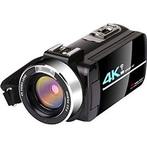 Merkts 4 K Video Camera Camcorder WiFi Camera HD Digitale Mini Cam 48MP Vlogging Camera voor YouTube Live Streaming