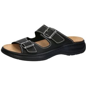 Lico Dames pantolette Wellness, zwart, 39 EU