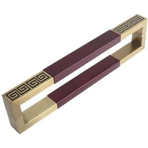 HSIRYAOHD Grote schuur schuifdeur trekgrepen, vintage H-Sgate trekt bar voor kantoor/winkel/winkel glazen deuren, eenvoudig te installeren/a/60 cm/23,6 inch