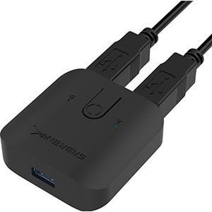 SABRENT USB 3.0 Sharing Switch voor meerdere computers en randapparatuur LED-apparaatindicatoren (USB-SW30)