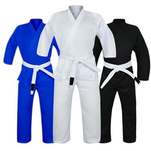 Rewon Brazilian Jiu Jitsu Kimono BJJ Gi, Aikido pak, mannen vrouwen, Jiu Jitsu ultralicht gesanforiseerd uniform voor training en wedstrijden, wit, A3