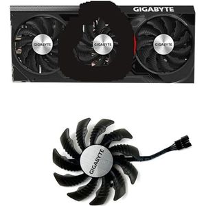 Koelventilator 78mm 4pin PLD08010S12H GA81S2U RTX4070 SUPER GPU-VENTILATOR voor Gigabyte 4070ti WINDFORCE RTX 4060 TI GAMING OC(B)