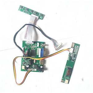 Fit LP133X4-B2NC/D1PC/F2QT LP133X5-A2E1 1CCFL omvormer 13.3 20-pins LVDS 2AV+HDMI-compatibel+VGA 1024 * 768 controller (LP133X4-F2QT)
