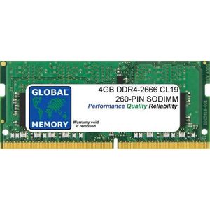 4GB DDR4 2666MHz PC4-21300 260-PIN SODIMM GEHEUGEN RAM VOOR 27"" RETINA 5K IMAC (2019/2020)