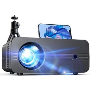 Beamer WiFi Bluetooth 5G mit Gehäuse, 10000 Lumen Full HD 1080P Native 4K Kompatibel, iZEEKER Beamer Tragbarer Heimkino 300'' Bildschirm für iOS/Android/PC/PS5/TV Stick/Xbox