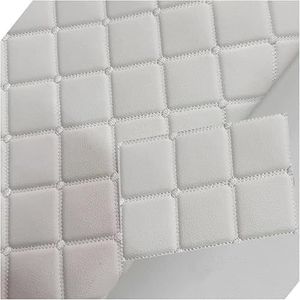 Arine Leren Stof Waterdicht Materiaal, Zacht Synthetisch For Banktassen Stoelen Auto Boot Autostoelen Doe-het-zelf Knutselen Bekleding(White,1.6x8m)
