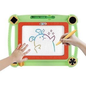 TUJOBA Magnetisch tekenbord - Magnetisch Pad Doodle Uitwisbaar Bord | Herbruikbare Doodle Board Schrijven Schilderen Schetsblok voor kinderen, peuters van 1-2 jaar oud