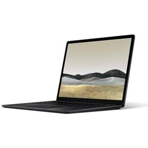 2019 Microsoft Surface Laptop 3 with Intel Core i7-1065G7 (13.5-inch, 16GB RAM, 256GB SSD Storage) (QWERTY English) Zwart (Refurbished)