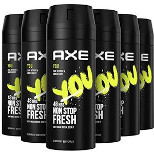AXE Deodorant Bodyspray YOU - 6 x 150ml