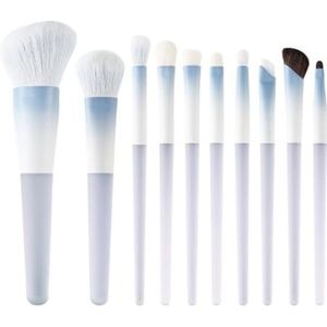Make-up Kwasten 10-delige Make-upkwastenset For Foundationkwast, Oogschaduw, Gezichtscontourmake-upkwast Make-up Kwasten Draagbare
