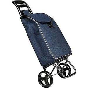 Boodschappentrolley Met Wielen Multifunctionele Boodschappentrolley Met Wielen Keukenopslagkarren Roestvrijstalen Oxford Stoffen Trolley Winkelwagentje