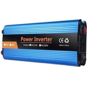 Omvormer 500W 1200W 1600W 2400W 12V 24V 36V 48V 60V Naar 220V Enkelvoudig Digitaal Display Smart Power Auto-omvormer Stroomomvormer(36V-220V,2400W)