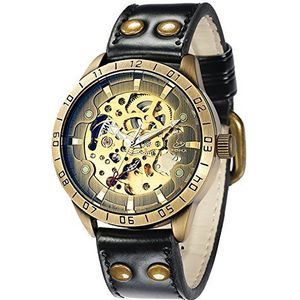 VOEONS Heren Goud Digitaal Quartz Outdoor Sport Horloge 1063, Ch1063 Goud, riem