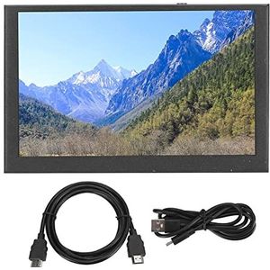 Computertemperatuurmonitor, 5 Inch Pc CPU-gegevensmonitor IPS-scherm voor Gaming