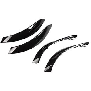 Auto interieurdeurgrepen Voor BMW 3 4 3GT-serie 2013-2018 F30 316d 318d 320d F31 320i 325d Binnendeurgreep Buitengreep Afdekkap(Gloss Black 4PCS)