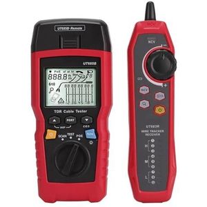 Kabeltester Coaxiaal Netwerk Lijnzoeker Twisted Pair Locator Lengtesequentiedetector Draadzoeker Lichtgewicht Draagbaar