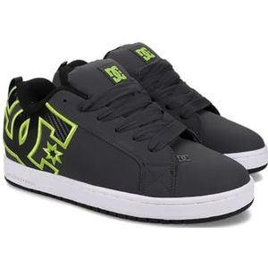 DC Shoes - Court Graffik - Sneakers - Grey/Black/Green