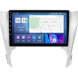 9 inch touch screen multimedia speler bluetooth autoradio voor Toyota Camry 2011-2014 Android 12.0 Car Stereo gebouwd carautoplay ondersteuning stuurwielbediening wifi 4g gps navigatie (Size : 4+WIFI