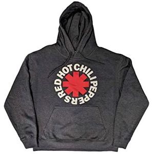 Red Hot Chili Peppers Capuchon Classic Asterisk Officieel Unisex Charcoal M