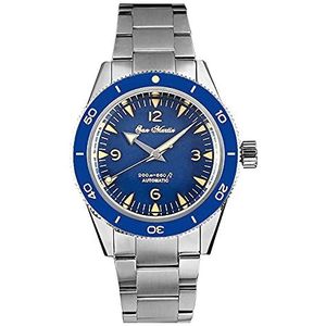 San Martin SN051G 39.5mm Diver NH35 Sandwich Dial Luxe Mannen Horloge Saffierglas Automatische Mechanische Horloges, blue