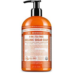 DR. BRONNER'S MAGIC SOAPS, Organische vloeibare handzeep, theeboom, 300 ml Dr. Bronner's