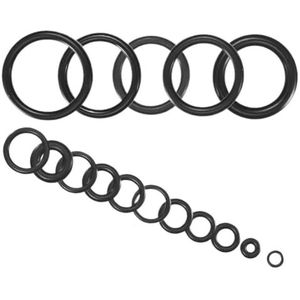 200 stuks afdichtingsrubbers van nitrilrubber in doos, afdichtingsrubbers, O-ringen, pakkingen en afdichtingscomboset