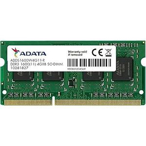 Adata ADDS1600W4G11-R werkgeheugen 4 GB DDR3