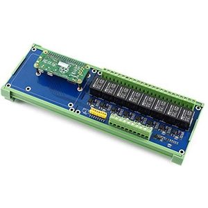 Waveshare RPi Relay Board(B), with 8-ch Relay Control, RPi Power Relay, with 40PIN GPIO Extension Header, Compatible with Raspberry Pi Series Boards/Jetson Nano, for Controlling High Voltage Devices