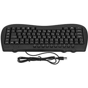 USB-toetsenbord, klein draagbaar, duurzaam plastic pc-toetsenbord, eenvoudig te gebruiken voor laptop voor desktopcomputers(Arabisch)