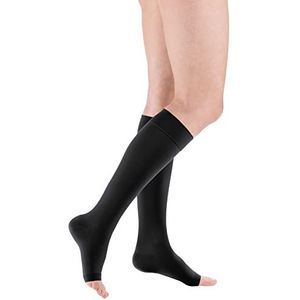 medi Medi mediven comfort KKL 2 AD Kniekousen zonder normale open Tip - Zwart, VI