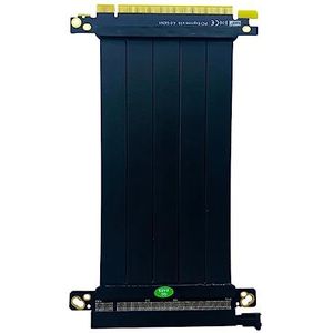 JMT PCIE 4.0 X16 Platte GPU Videokaart Verlengkabel 32GBS Bi-Directionele Bandbreedte GEN4 voor AI Server ITX Chassis Adapter (20cm)