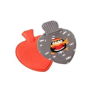 DieffematicRSD Warmwaterkruik Heetwaterzak Hartvormige warmwaterflessen Cartoon rubberen warmwaterzak Mini pluche handwarmer Watergevulde warme handtas (Size : Penguin)