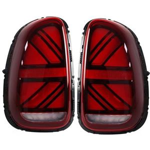 Auto Achterlicht Voor BMW Voor Mini Voor Coopers Voor Countryman R60 2010-2016 Auto LED Achterlichten Led Achterrem Signalen Licht Montage Buitenste Achterlichten(Rood)