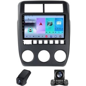 Carplay autoradio 2 Din geldt voor LADA Niva Legend Bronto 2021-2023 met Android Auto Bluetooth 9 inch touchscreen autoradio met RDS DSP GPS stuurwielbediening+ achteruitrijcamera(C10 Pro)