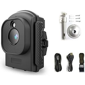 Actiecamera's Time-lapse camera TL2300 2.4 ""LCD Vol HD 1080P 110 ° Wijde hoek LED Loop opname video action cam for fotografie constructie Meerdere opnamemodi, eenvoudig fotograferen (Color : TL2300,