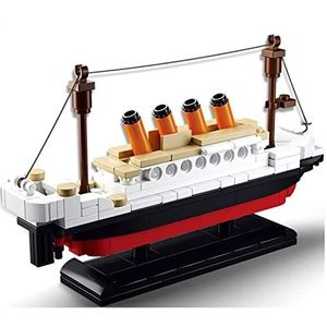 For:Modelschip Titanic Scheepsmodel Bouwstenenset, Maak Je Eigen Creatieve Bouwsteenpop Beste Cadeaus Voor Vrienden En Familie