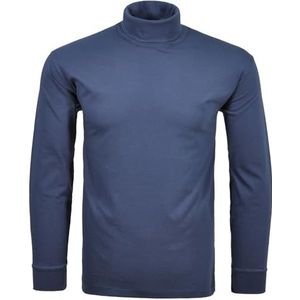 RAGMAN Basic coltrui met lange mouwen voor heren, azuur, XXL