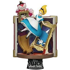 BEAST KINGDOM Disney - Diorama-077 - Geschiedenisboek - Alice in Wonderland