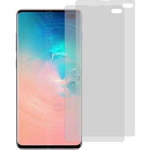 4ProTec I 2X Crystal Clear Clear Screen Protector voor Samsung Galaxy S10+ Plus Screen Protector Screen Protector Cover Screen Protector Screen Protector Screen Protector Screen Protector Screen Protector Film