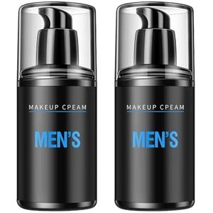 Oil-Control Hydration Moisturizing Concealer Cream voor heren, vochtinbrengende concealer, isolatiecrème (2 stuks)