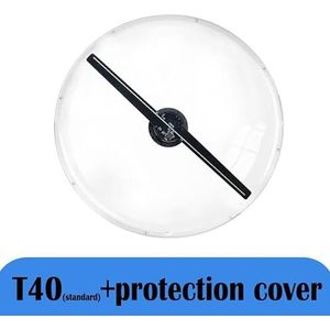 T40 Standaard Set 3D Fan Holografische Projector Wifi Led Hologram Licht Commerciële Display Afbeeldingen en Video's Speler Cover Kit(T40 set)