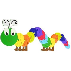 Orange Tree Toys OTT04045 Caterpillar ABC Puzzel, rups, kleurrijk