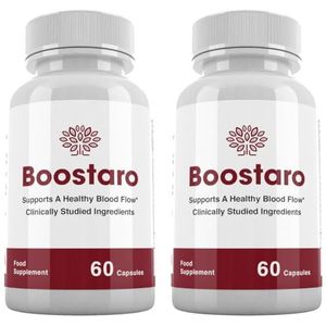 Boostaro Natuurlijk Voedingssupplement 120 Capsules/2 Maanden Levering [2 Flessen]