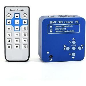 Zoomlens, varifocale lens, 38MP met 180X Objectief 1080P 60FPS FHD HY-5038 USB Industriële Microscoop Camera for Telefoon Reparatie PCB Solderen voor industriële videoIndustriële video(Camera)